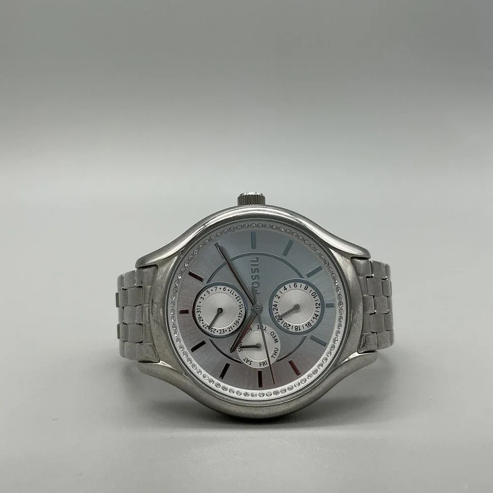 Fossil Daydreamer BQ1580 Women Watch 40mm Stainless Multifunction New Battery 6